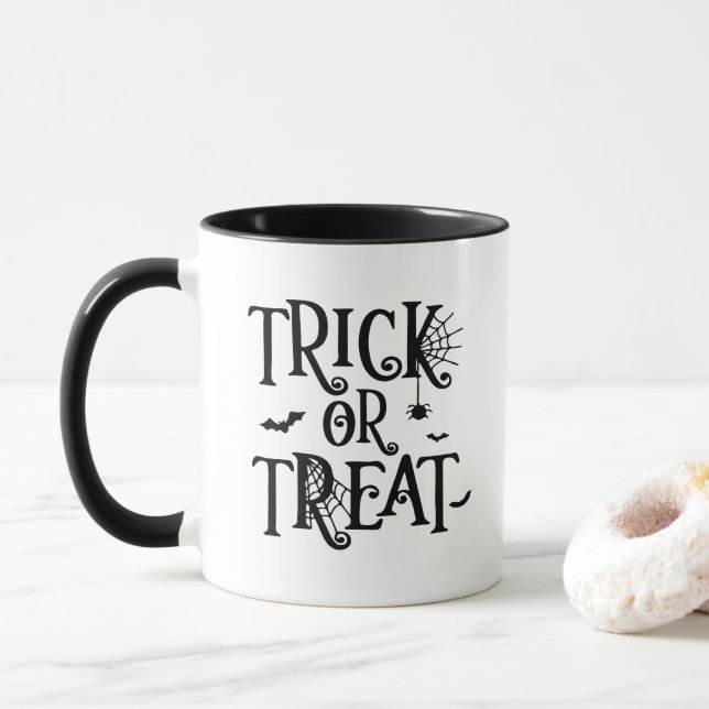 Halloween  mug (With Donut)