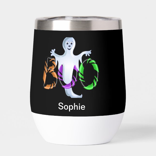Halloween Mug 3D candy BOO ghost (Back)