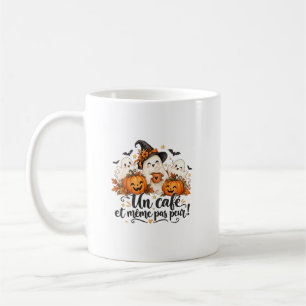 Halloween Mug Ghosts and Pumpkins – Not Scared At