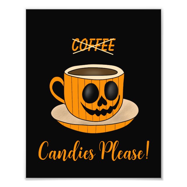 Halloween mug photo print (Front)