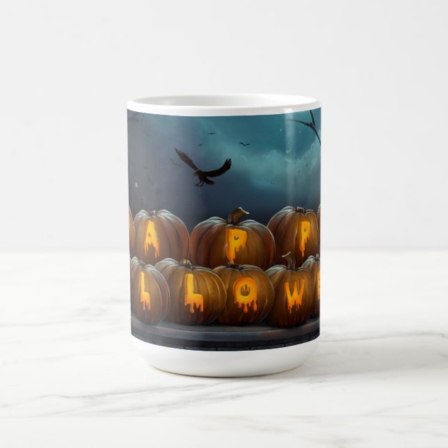 Halloween Mug/Pumpkins Coffee Mug (Center)