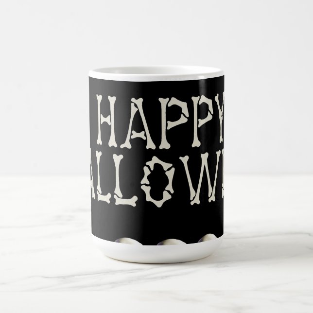 Halloween Mug/Typography Coffee Mug (Center)