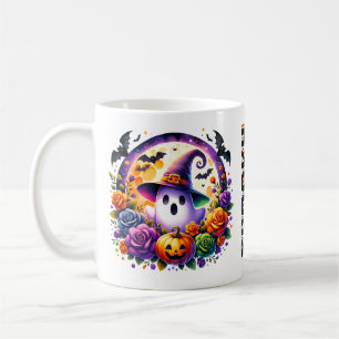 Halloween Mug with Ghost
