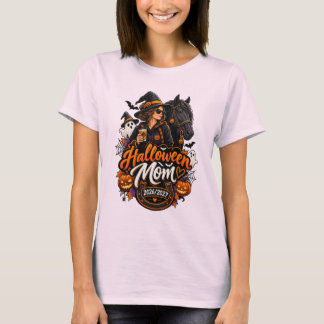 Halloween Mum 2026 2027 – Spooky Horse Mum Hallowe T-Shirt