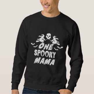 Halloween Mum Mama Scary Costume Party Sweatshirt