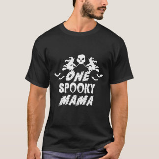 Halloween Mum Mama Scary Costume Party T-Shirt