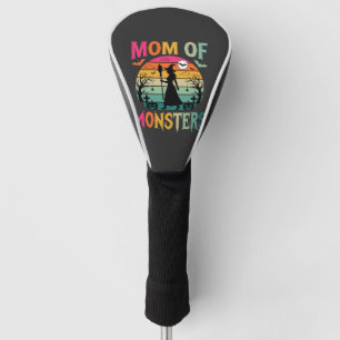 Halloween Mum of Monsters Witch Sunset Golf Head Cover