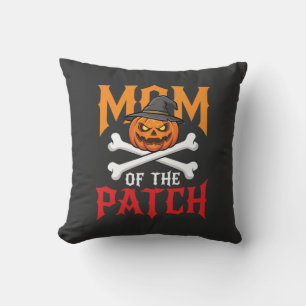 Halloween Mum of the Patch Pumpkin Witch Cushion