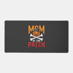 Halloween Mum of the Patch Pumpkin Witch Desk Mat