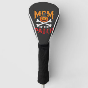 Halloween Mum of the Patch Pumpkin Witch Golf Head Cover