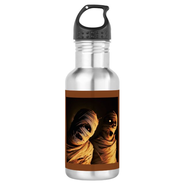 Halloween - Mummies 1 532 Ml Water Bottle (Front)