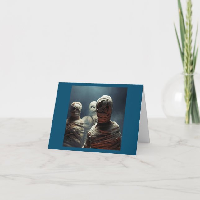 Halloween - Mummies 2 Card (Front)