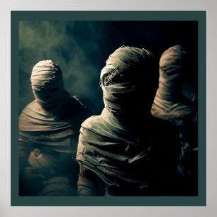 Halloween - Mummies 4 Poster