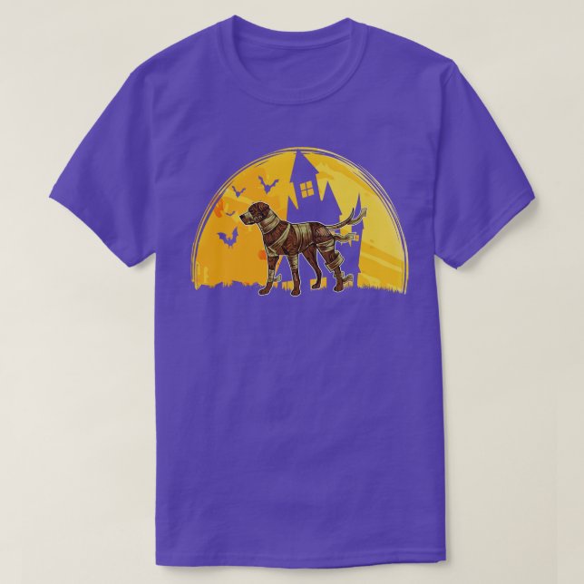 Halloween Mummy Boxer T-Shirt (Design Front)