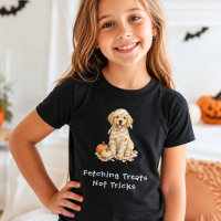 Halloween Mummy Cute Golden Retriever Tricks Treat