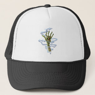 Halloween Mummy Hand Gift For Mummies Lover Trucker Hat