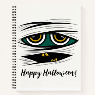 Halloween Mummy Notebook