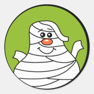 Halloween  Mummy Sticker