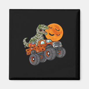 Halloween Mummy T Rex Monster Truck Boys Kids Teen Magnet