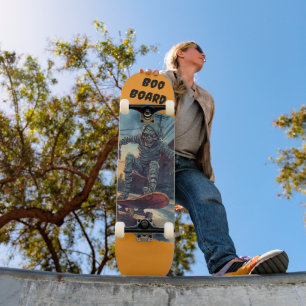 Halloween, Mummy,Undead on Deck ,Boo Board Skateboard