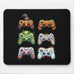 Halloween Mummy Zombie Gaming Controllers Vampire  Mouse Pad