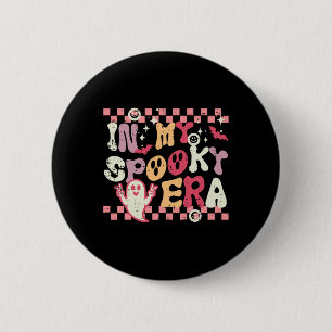 Halloween My Spooky Era Retro Costume Groovy Women 6 Cm Round Badge