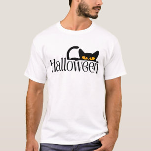 Halloween Mysterious Cat Eyes T-Shirt