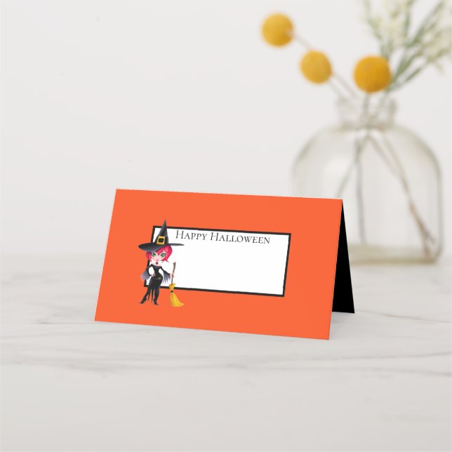 Halloween Name Place Cards (Front)