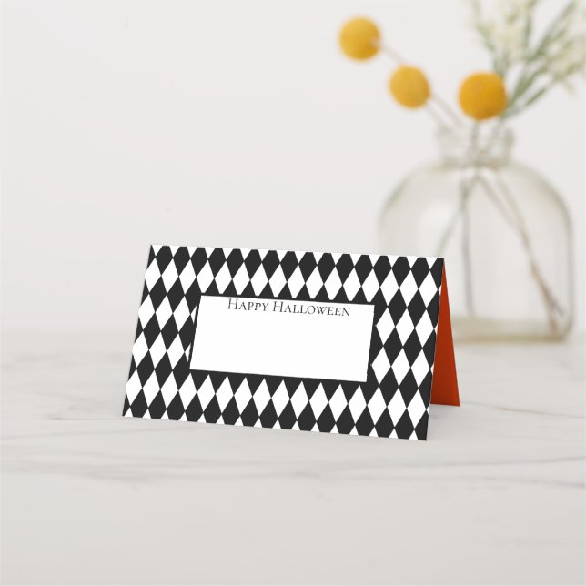 Halloween Name Place Cards (Front)