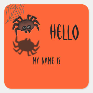 Halloween  Name Tag