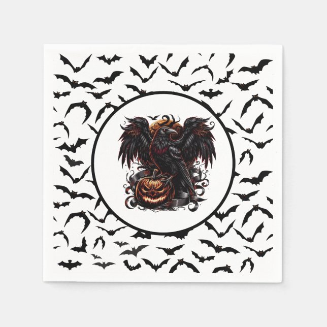 Halloween  napkin (Front)