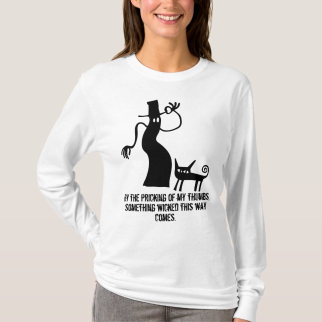 Halloween Night Bogeyman Long Sleeve T-Shirt (Front)