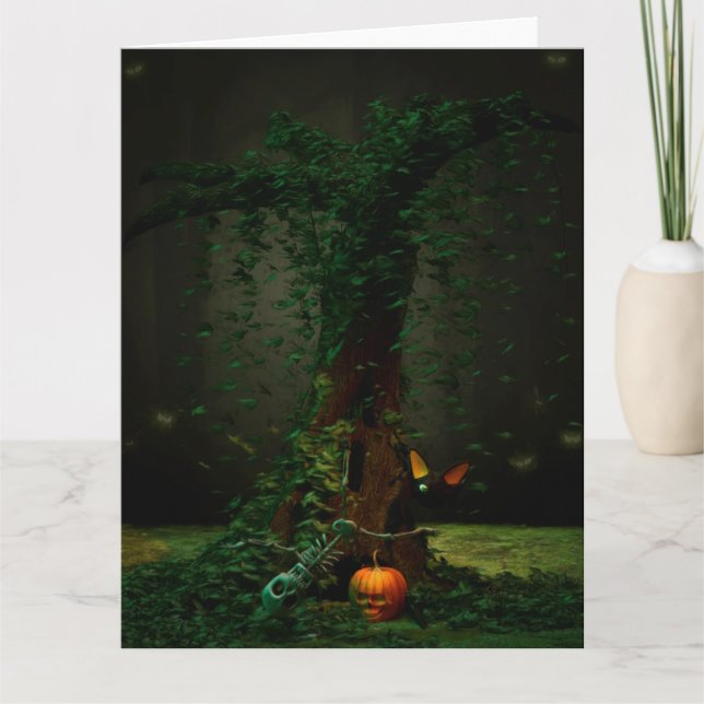 Halloween Night Card (Front)