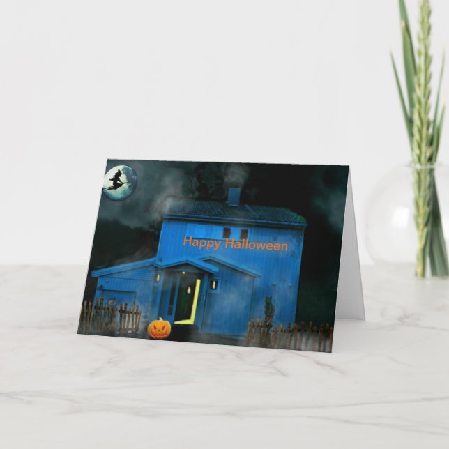 Halloween Night Card (Front)