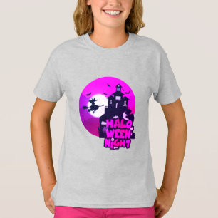 Halloween Night Costume for girls T-Shirt