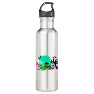 Halloween Night Gathering Shirts 710 Ml Water Bottle