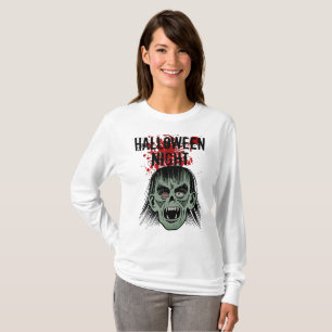 Halloween Night Ghoul Long Sleeve T-Shirt