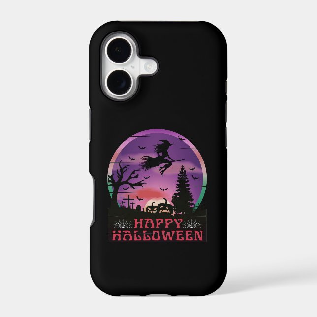 HALLOWEEN NIGHT GRAVEYARD WITCH (Back)