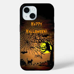 Halloween Night , Happy Halloween! iPhone 15 Case