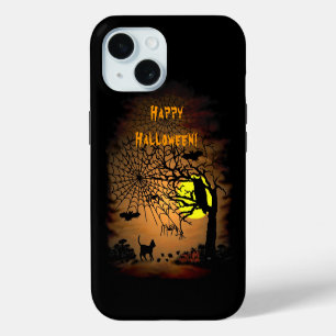 Halloween Night , Happy Halloween! iPhone 15 Case