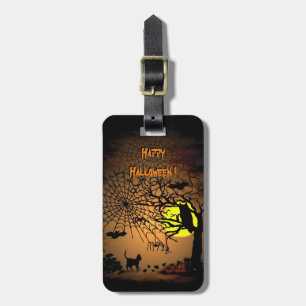 Halloween Night , Happy Halloween ! Luggage Tag