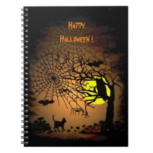 Halloween Night , Happy Halloween ! Notebook
