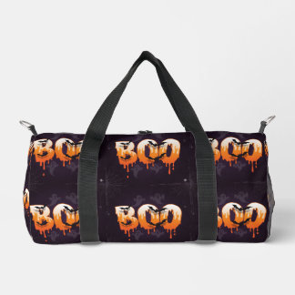 Halloween Night Illustration Duffle Bag