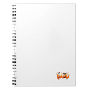 Halloween Night Illustration Notebook