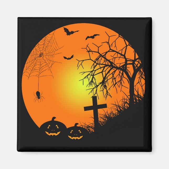 Halloween night magnet (Front)