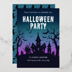 Halloween Night Party Invitation