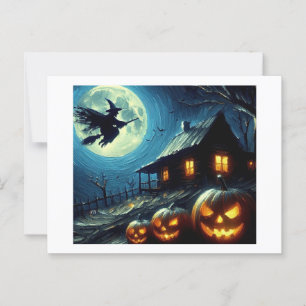 Halloween Night, Postcard