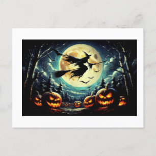 Halloween Night, Postcard