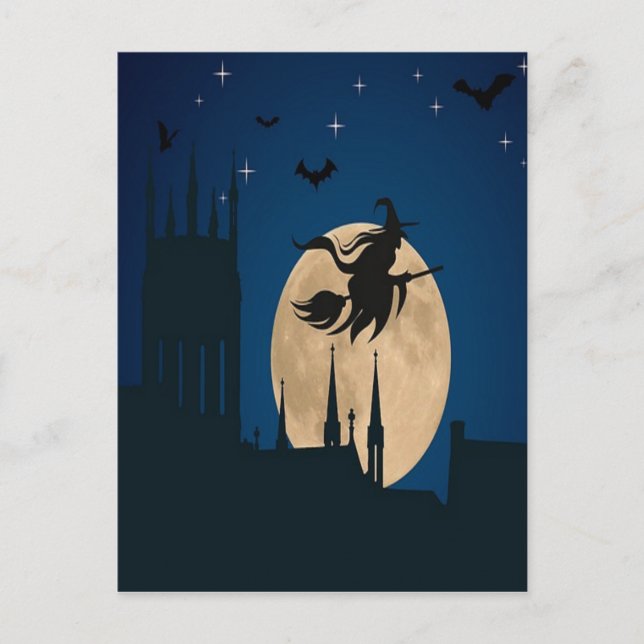 Halloween Night Postcard (Front)
