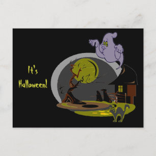 Halloween Night Postcard